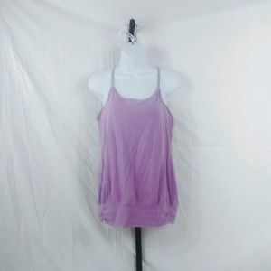 Gaiam Lavender Halter-Style Tank Top